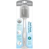 image:imageDr Browns Soft Touch No Scratch Baby Bottle Cleaning Brush Nipple Cleaner and Suction Cup Base for Easy Storage BPA Free Blue 2 PackGray