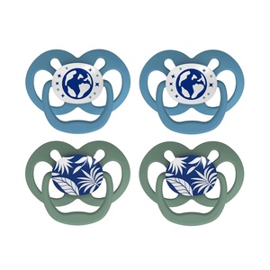 image:imageDr Browns Advantage Symmetrical Pacifier with Air Flow  Blue GlowinTheDark  2Pack  618m Pack of 24 Pack  GlowintheDark Blue Nature