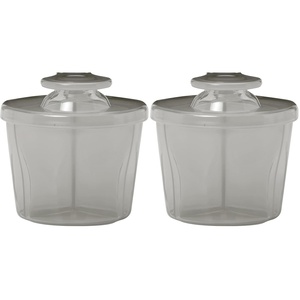 image:imageDr Browns Baby Formula Dispenser with SnapOn Lid for OntheGo FeedingsMilk Powder Dispenser for Traveling with InfantGray2Pack  Gray