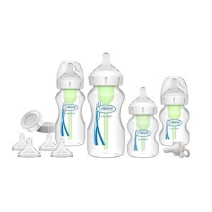 image:imageDr Browns Breastfeeding Baby Bottles Options WideNeck Breast to Bottle Feeding SetBottle Feeding Essentials