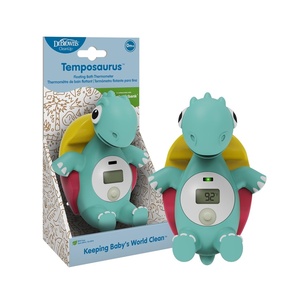 image:imageDr Browns CleanUp Temposaurus Floating Bath Thermometer for Accurately Measuring Babys Bath Water Temperature BPA FreeTemposaurus Bath Thermometer
