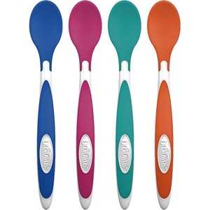 image:imageDr Browns Designed to Nourish TempCheck Spoons 4Pack BlueTempCheck  ColorChange Spoons