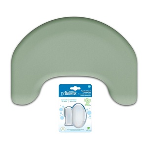 image:imageDr Browns Feeding Support Pillow with Cover Light Gray amp Finger Toothbrush
