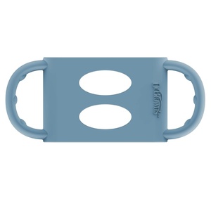 image:imageDr Browns Milestones 100 Silicone Baby Bottle Handles WideNeck Light Blue Green Gray 3 Pack 4mBlue