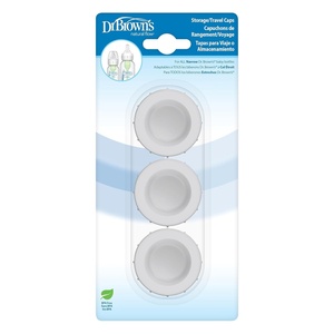 image:imageDr Browns Narrow StorageTravel Caps for Anticolic Options Baby Bottles fits 8 oz250 mL and 4 oz120mL BPAFree 3Pack3 Count Pack of 1