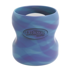 image:imageDr Browns Options WideNeck Glass Bottle Sleeve 100 Silicone GlowintheDark BPAFree 9 oz 1PackGlowintheDark  5oz