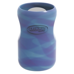 image:imageDr Browns Options WideNeck Glass Bottle Sleeve 100 Silicone GlowintheDark BPAFree 9 oz 1PackGlowintheDark  9oz