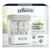 image:imageDr Browns SpeedPro Bottle Sterilizer and Dryer with Multiple Drying Times  SpeedPro Baby Bottle Sterilizer