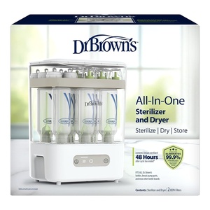 image:imageDr Browns AllinOne Sterilizer and Dryer for Baby Bottles and Parts  Baby Bottle Sterilizer and Dryer