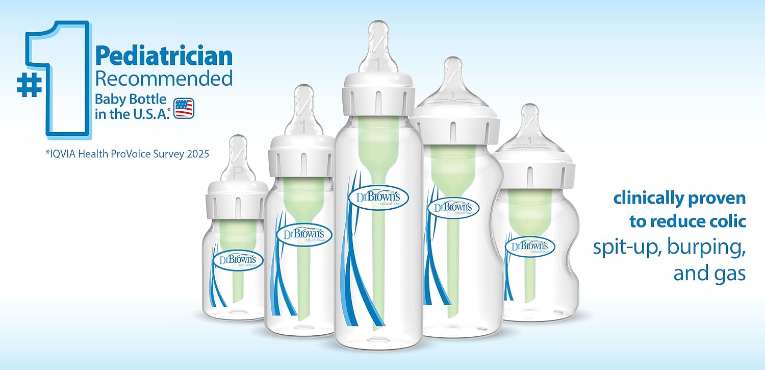 Authentic Dr. Brown’s | Natural Flow Anti-Colic Feeding Essentials