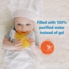 image:imageDr Browns Aqua Cool WaterFilled Baby Teether 2Pack  PastaTomato 3m  Cooling Teether Toy for Babies Soothes Sore Gums Fun Pasta and Tomato Shapes BPAFree