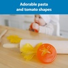 image:imageDr Browns Aqua Cool WaterFilled Baby Teether 2Pack  PastaTomato 3m  Cooling Teether Toy for Babies Soothes Sore Gums Fun Pasta and Tomato Shapes BPAFree