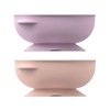 image:imageDr Browns NoSlip Suction Bowls Baby and Toddler 4m 2Pack PinkLilac  Dr Browns Designed to Nourish NoSlip Suction Bowls for Babies and Toddlers Quick Release Tab BPAFree 4m 2PackLilac and Pink