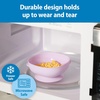 image:imageDr Browns NoSlip Suction Bowls Baby and Toddler 4m 2Pack PinkLilac  Dr Browns Designed to Nourish NoSlip Suction Bowls for Babies and Toddlers Quick Release Tab BPAFree 4m 2PackEcru and Mint