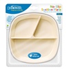 image:imageDr Browns NoSlip Suction Plate for Baby and Toddler 4m 1Pack Ecru  Dr Browns Designed to Nourish NoSlip Suction Plate for Babies and Toddlers 3 Divided Sections BPAFree 4m 1Pack