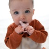 image:imageDr Browns HappyPaci 100 Silicone Baby Pacifier Contoured OnePiece Design Pink 06m BPAFree 4 PackSolid Pink