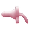 image:imageDr Browns HappyPaci 100 Silicone Baby Pacifier Contoured OnePiece Design Pink 06m BPAFree 4 PackSolid Pink