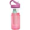 image:imageDr Browns Sport Bottle with Freezer Stick and Straw Lid for Kids and Toddlers Pink BPAFree 12 oz355 mL 12m