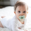 image:imageDr Browns HappyPaci 100 Silicone Baby Pacifier GrayGreenEcruGrayBlackWhite 06m BPAFree 8Pack