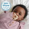 image:imageDr Browns HappyPaci 100 Silicone Baby Pacifier GrayGreenEcruLightBlueBlueWhite 06m BPAFree 8Pack