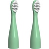 image:imageDr Browns Electric Toothbrush Replacement Heads Infant  Green 2Pack