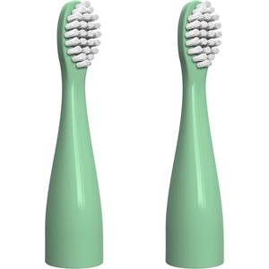 image:imageDr Browns Electric Toothbrush Replacement Heads Infant  Green 2Pack