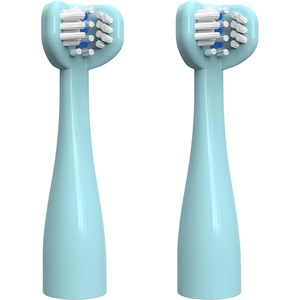 image:imageDr Browns Electric Toothbrush Toothscrubber Replacement Heads PinkBlue
