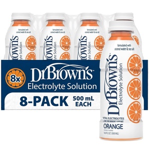 image:imageDr Browns Electrolyte Solution Orange 169 fl oz 8Pack