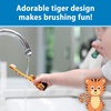 image:imageDr Browns InfanttoToddler Toothbrush Tiger 03 Years