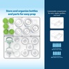 image:imageDr Browns Baby Bottle Storage Tray with Customizable Compartments ClearClear