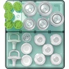 image:imageDr Browns Baby Bottle Storage Tray with Customizable Compartments ClearGreen  Green