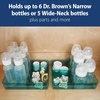 image:imageDr Browns Baby Bottle Storage Tray with Customizable Compartments ClearGreen
