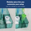 image:imageDr Browns Baby Bottle Storage Tray with Customizable Compartments ClearGreen