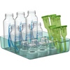 image:imageDr Browns Baby Bottle Storage Tray with Customizable Compartments ClearGreen